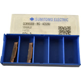Pack of 2 NEW Sumitomo GCMN5008-MG Grade AC830P Carbide Insert Grooving