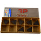 Pack of 7 NEW Iscar TPU 321 Grade IC5005 Carbide Inserts