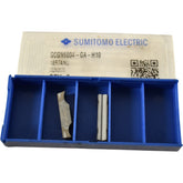 Pack of 2 NEW Sumitomo GCGN6004-GA Grade H10 Carbide Insert Grooving