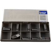 Pack of 9 NEW Iscar GIP 6.00E-0.80 Grade IC20 Carbide Inserts Grooving