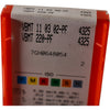 Pack of 2 NEW Sandvik VBMT 11 03 02-PF Grade 4325 Carbide Insert Indexable