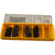 Pack of 4 NEW Kennametal NG4250R Grade KCU10 Carbide Insert Grooving