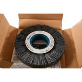 NEW Weiler 012382-83030 83030 Wheel Brush - 6 in Dia - Crimped Round Nylon Bristle