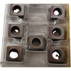 Pack of 7 NEW Kennametal ISSN-433 Grade PCS10 Carbide Insert