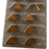 Pack of 10 NEW Kennametal TPG221 Grade KC730 Carbide Insert