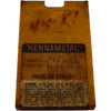 Pack of 2 NEW Kennametal ISSN-433 PC810 Carbide Insert Indexable Seats