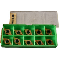 Pack of 10 NEW Mitsubishi DCMT11T308 AP25N Carbide Insert Indexable