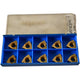 Pack of 10 NEW Valenite WPGT-32.52-FH Grade- SV325 Carbide Insert Indexable
