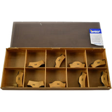 Pack of 9 NEW Iscar TGMA 608K Grade IC5010 Carbide Insert Grooving