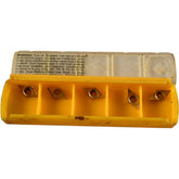 Pack of 5 NEW Kennametal DPGT21505HP Grade KC730 Carbide Inserts Indexable