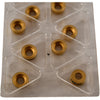 Pack of 10 NEW Kennametal RCGM325 Grade KC990 Carbide Turning Insert
