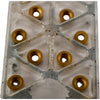 Pack of 9 NEW Kennametal RCGM325 Grade KC990 Carbide Insert