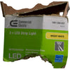 NEW Commercial Electric 1001390037 2ft LED Strip Light Bright White