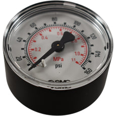 NEW SMC 2'' Pressure Gauge 0-160 PSI 0-11 MPa
