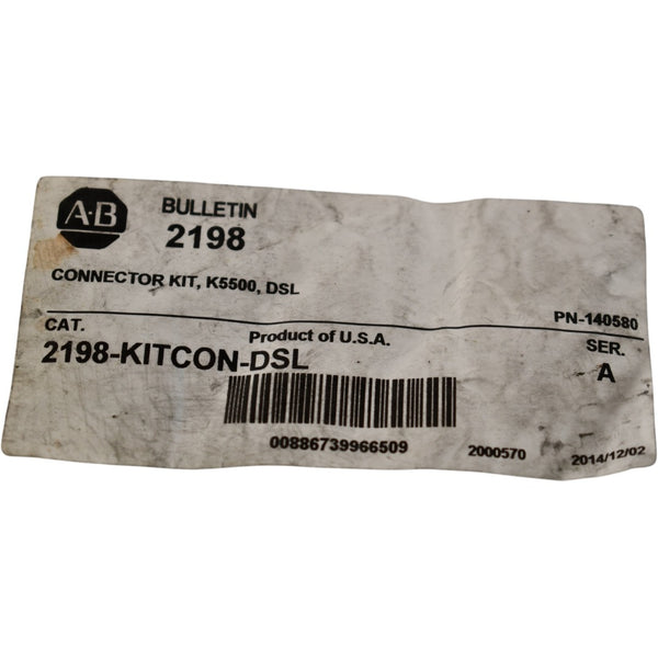 NEW Allen Bradley 2198-KITCON-DSL CONNECTOR KIT, K5500, DSL – VB ...