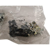 Lot of 4 NEW 17-1657-9 Hood D-Sub 9 Pos Str.Exit 17 Series Die-Cast Metal