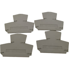 Lot of 4 NEW Allen Bradley 1492-EBJD3 End Barrier, For Screw Type TB