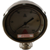 Anderson Instruments 1217057 4-1/2'' Pressure Gage 0-100 PSI 0-6.8 bar Liquid Filled