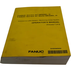 FANUC Series oi Model D Operator's Manual Volume 1 of 2 B-64304EN/02