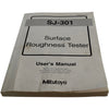 Mitutoyo SJ-301 Surface Roughness Tester User's Manual