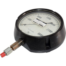 Ashcroft 0-3000 25 LB SUBD. Pressure Gauge