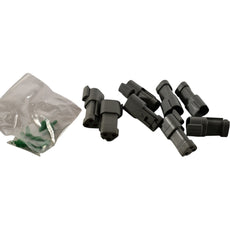 Lot of 8 NEW Deutsch DT04-3P 3 Rectangular Connectors - Housings Receptacle Gray