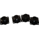 Lot of 4 NEW Amp 206043-1 14 Position Circular Connector Receptacle Housing Panel Mount
