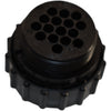 NEW AMP 206037-1 16 Position Circular Connector Plug Housing