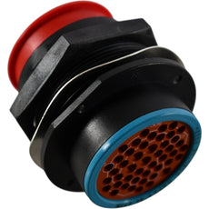 NEW Deutsch HDP24-24-47SE 47 Position Circular Connector Receptacle Housing Panel Mount Dust Cap