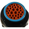 NEW Deutsch HDP24-24-29SE 29 Position Circular Connector Receptacle Housing Panel Mount Dust Cap