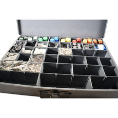 NEW Durham 18'' x 3'' x 12'' Compartment Box Steel w/ Misc Electrical Connectors