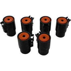 Lot of 6 NEW Deutsch DTHD06-1-4S 1-Pin Heavy-Duty Plug Connectors (Sockets)