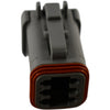 Lot of 6 NEW Deutsch DT06-6S 6-Pin DT Series Connector Plugs (Sockets)