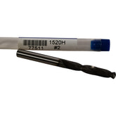 NEW GARR 77511 1520H #2 Solid Carbide Stub Length Drill - 0.221'' Dia.