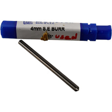 Drill Monster 4mm Single End Carbide Burr 115 Degree Point