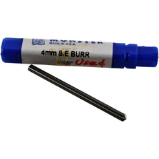 Drill Monster 4mm Single End Carbide Burr 120 Degree Point