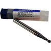 NEW Garr 4mm Carbide Drill 2 Flute TiAlN Coated 90 Deg Point