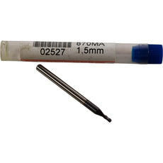 NEW GARR 02527 870MA 1.5mm Solid Carbide End Mill TiAlN Coated 4 Flute
