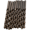 NEW Hertel 84577881 Letter D 118� Bright HSS Jobber Drill - 10 Pk