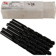 NEW Chicago-Latrobe 44024 3/8'' HSS Jobber Drill - 6 Pack
