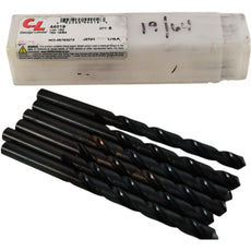 NEW Chicago-Latrobe 44019 19/64'' HSS Jobber Drill - 6 Pack