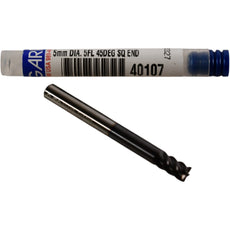 NEW GARR 40107 855MA End Mill - 5mm Dia, 5 Flute, 45� Helix, TiAlN Coated
