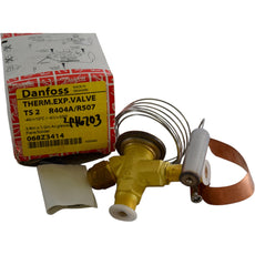NEW Danfoss 068Z3414 Thermal Expansion Valve 3/8'' Flare R404A/R507