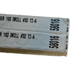 Lot of 2 NEW SGS 58016 Ser 103 Carbide Jobber Drills - #32 (0.116'') 150� Point