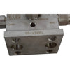 NEW Swagelok SS-V3NBFL 3-Valve Instrument Manifold 316 SS Flange