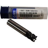 NEW GARR 40407 855MA End Mill - 10mm Dia, 5 Flute, 45� Helix, AlTiN Coated