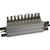 (10) SMC SY7120-5LZD-02 Solenoid Valves w/ Manifold Block Pneumatic