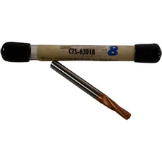 NEW T.J. Grinding CTS-63018 4FL Milling Cutter Step Drill 0.195'' Shank x 2'' OAL