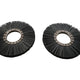 NEW Weiler 20610 Nylox Wheel Brush - 6'' Dia, 180 Grit, 2-Pack
