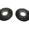 NEW Weiler 20610 Nylox Wheel Brush - 6'' Dia, 180 Grit, 2-Pack